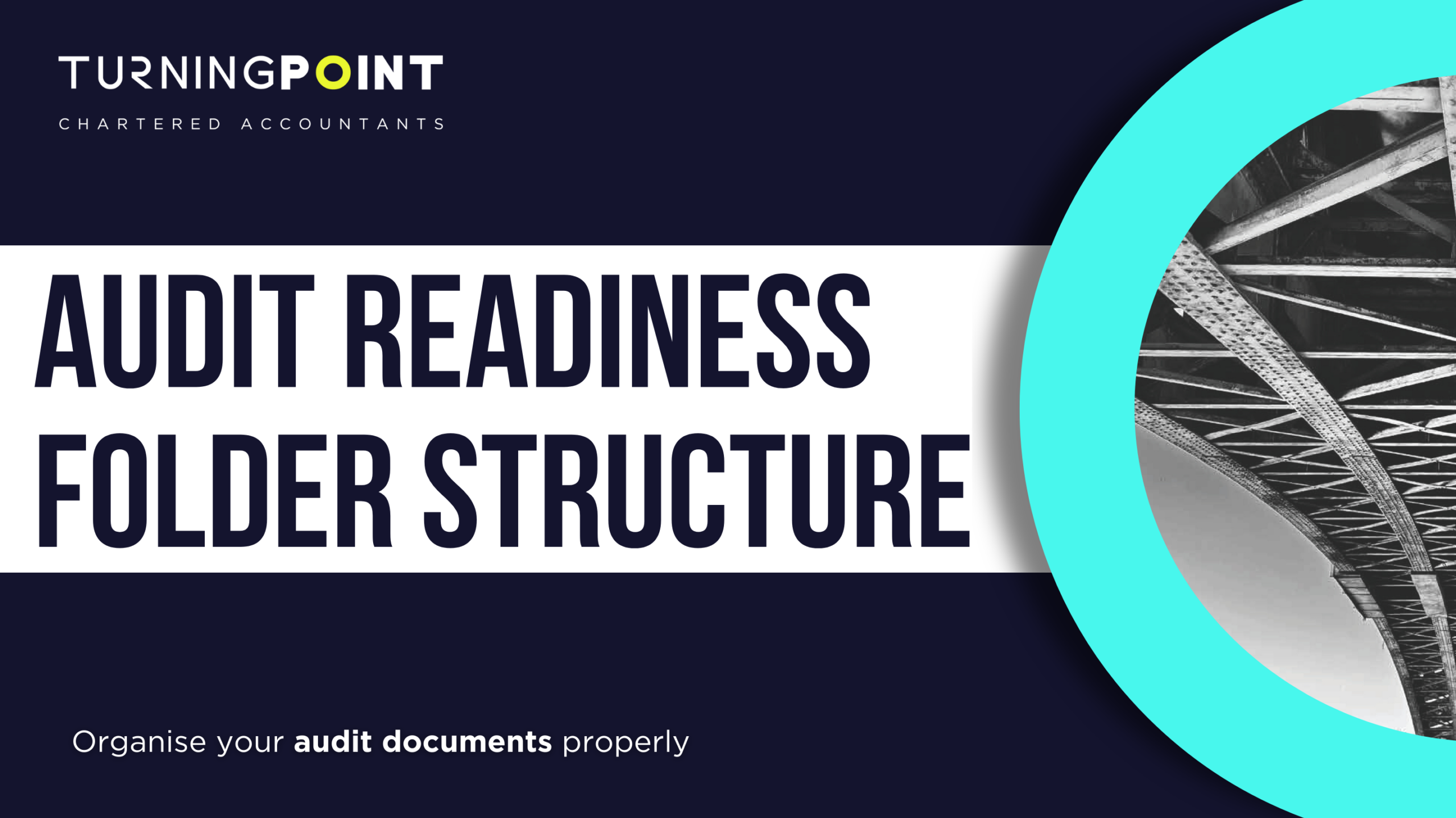 Example folder structure showing how nonprofit organisations should organise audit documentation and financial records